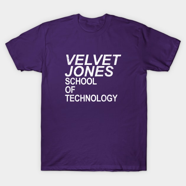 Velvet Jones School of Technology T-Shirt by BodinStreet